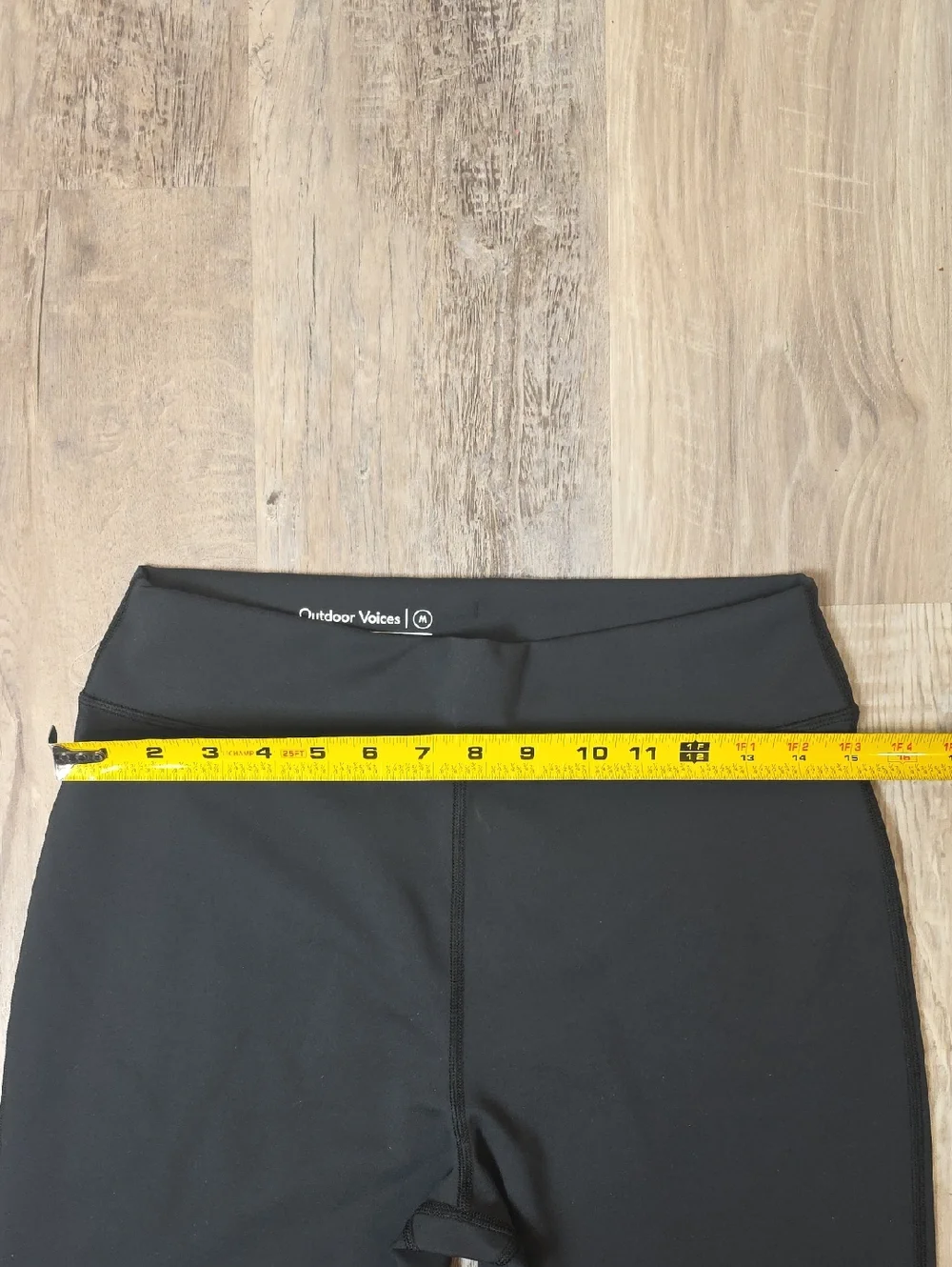 Outdoor Voices Black Kick Flare Women'a Leggings‎ Size M